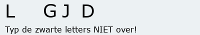 Bevestigingscode