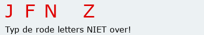 Bevestigingscode