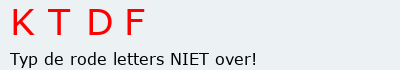 Bevestigingscode