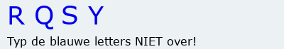 Bevestigingscode