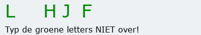 Bevestigingscode
