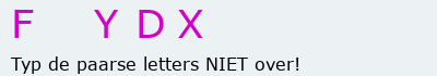 Bevestigingscode