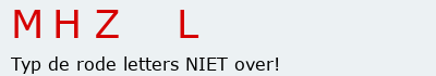 Bevestigingscode