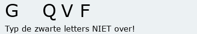 Bevestigingscode