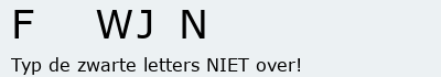 Bevestigingscode