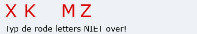 Bevestigingscode