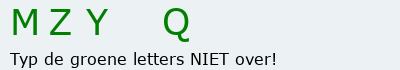 Bevestigingscode