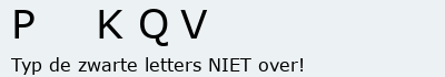 Bevestigingscode
