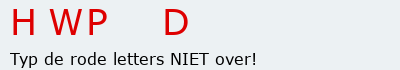 Bevestigingscode