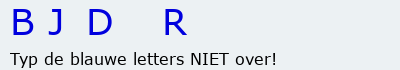 Bevestigingscode