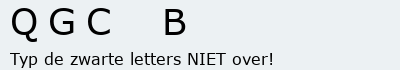 Bevestigingscode