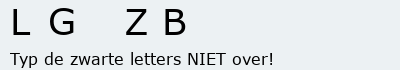 Bevestigingscode