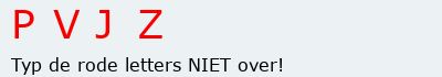 Bevestigingscode