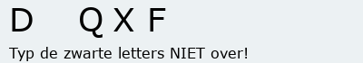 Bevestigingscode