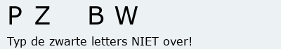 Bevestigingscode