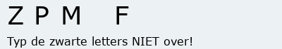 Bevestigingscode