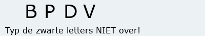 Bevestigingscode