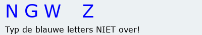 Bevestigingscode