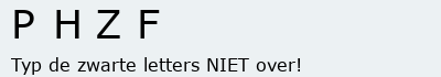 Bevestigingscode