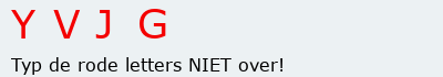 Bevestigingscode