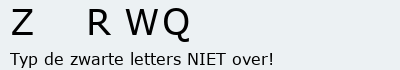 Bevestigingscode