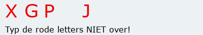Bevestigingscode