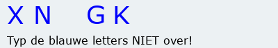 Bevestigingscode