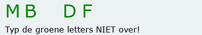 Bevestigingscode