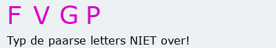 Bevestigingscode