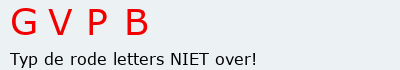 Bevestigingscode