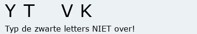 Bevestigingscode