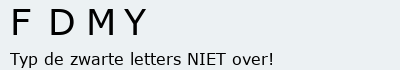 Bevestigingscode