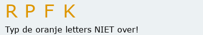 Bevestigingscode