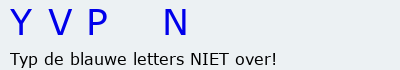 Bevestigingscode