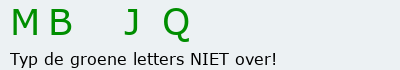 Bevestigingscode