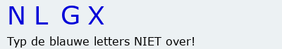 Bevestigingscode