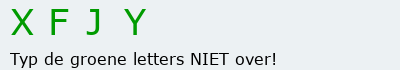 Bevestigingscode