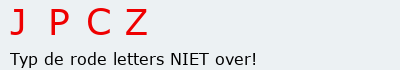 Bevestigingscode