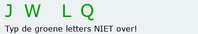 Bevestigingscode