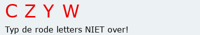 Bevestigingscode