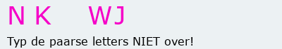 Bevestigingscode
