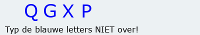 Bevestigingscode