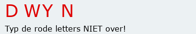 Bevestigingscode
