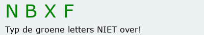 Bevestigingscode