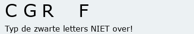 Bevestigingscode