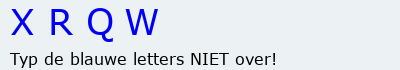 Bevestigingscode