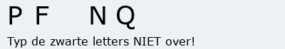 Bevestigingscode