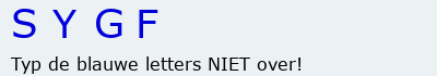 Bevestigingscode