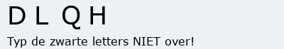 Bevestigingscode