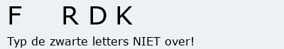 Bevestigingscode